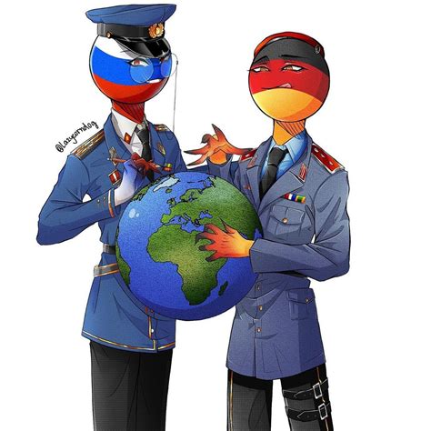 German Empire never thought he'd love anyone, that he'd live a. . Germany x russia countryhumans